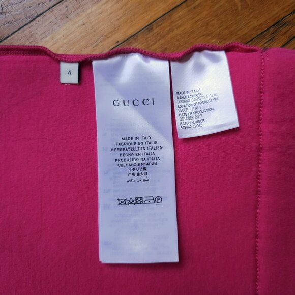 Gucci - "Guccify Yourself" Sequin Girls Butterfly Sweatshirt Made in Italy - Picture 6 of 6